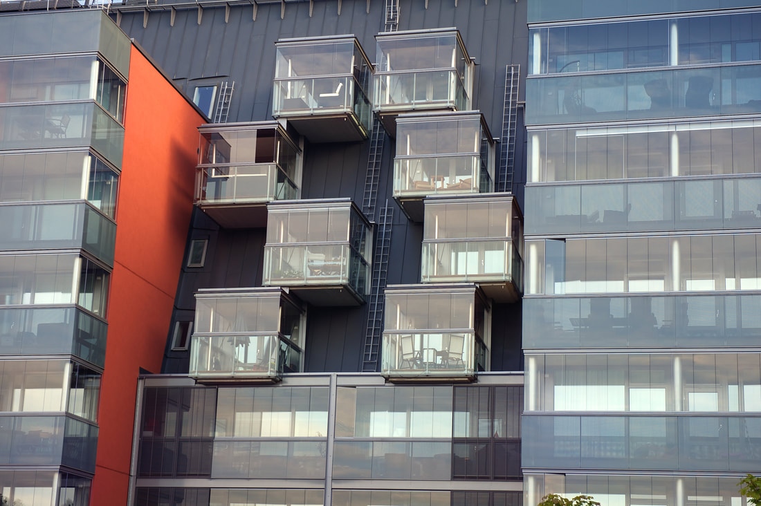 Innglassing, Terrasseinnglassing, Glassterrasse